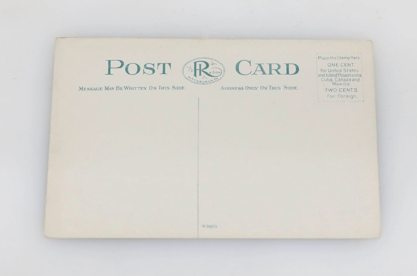 Interior Forbes Field, Pittsburgh, Vintage Postcard
