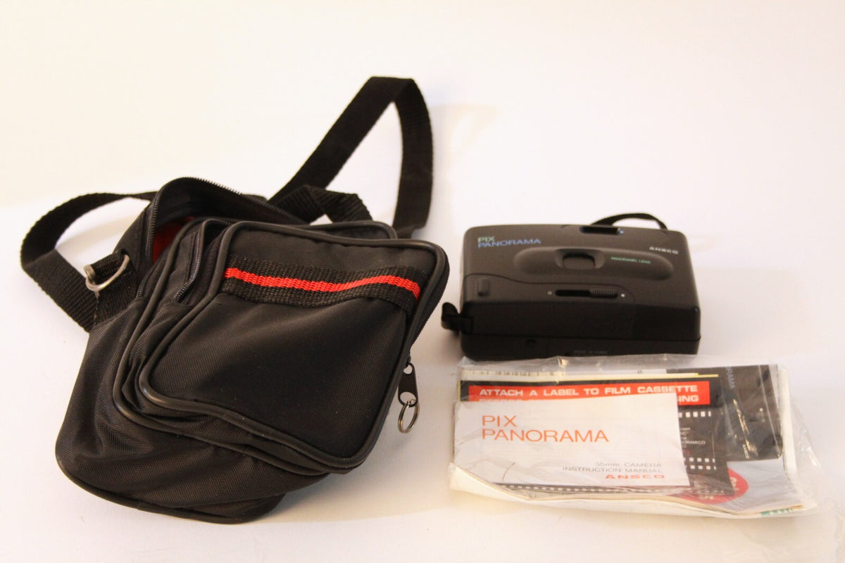 Pix Panorama Ansco Camera, 35mm, Panoramic Lens