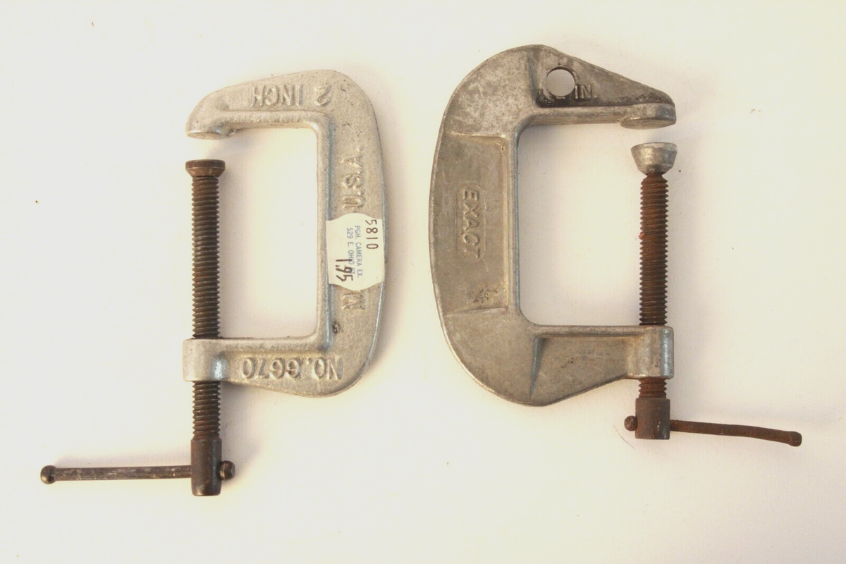 C-Clamps set of 2