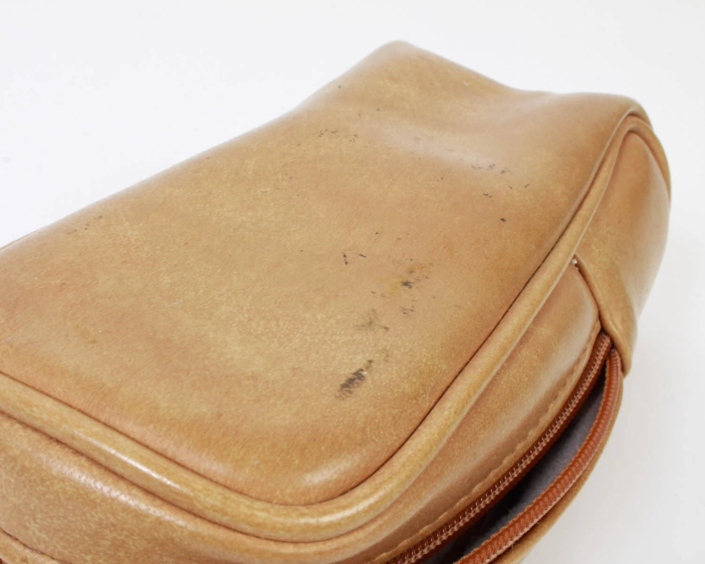 VINTAGE 110 CAMERA CASE, TAN