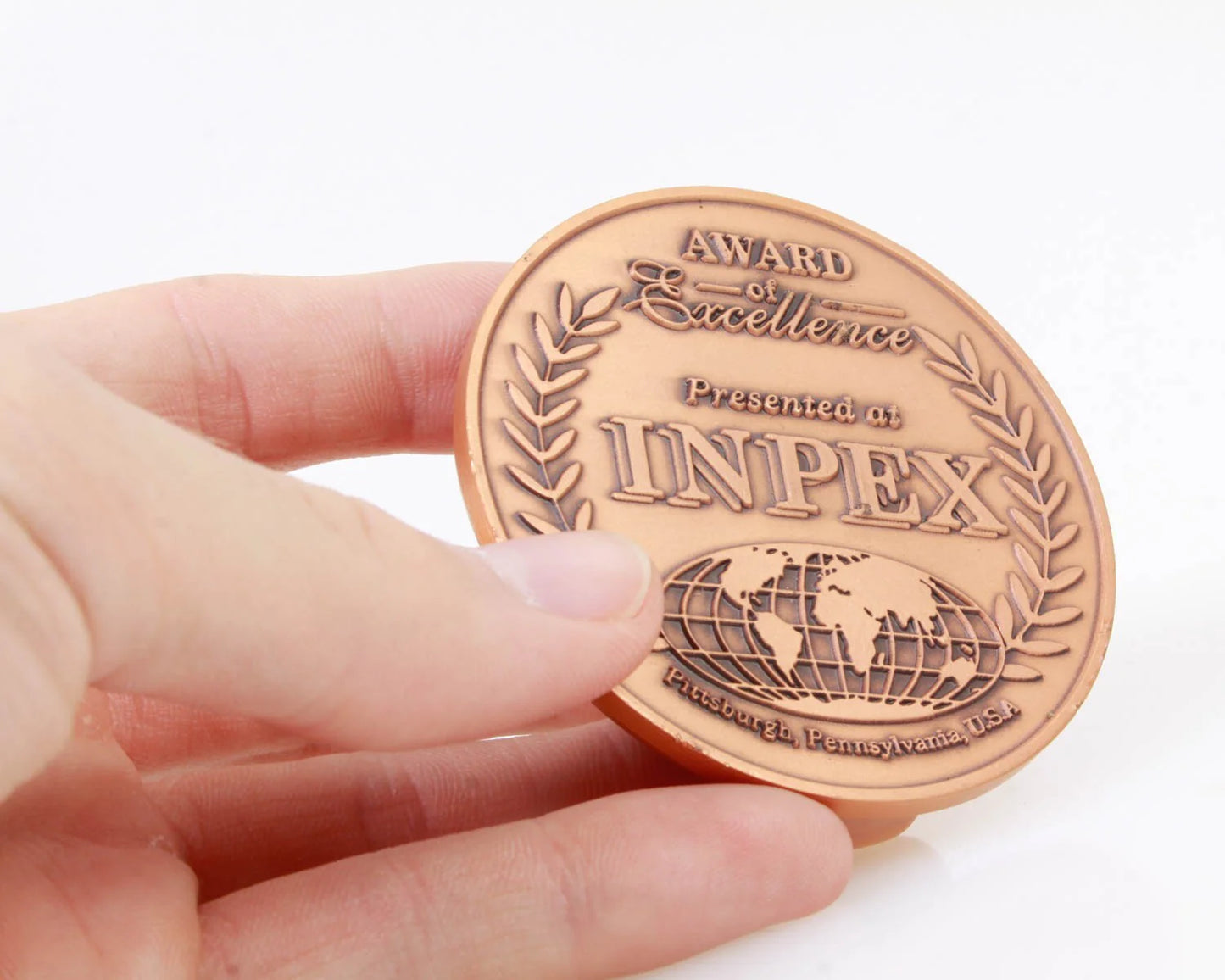 PITTSBURGH INPEX AWARD OF EXCELLENCE COIN (COPPER)