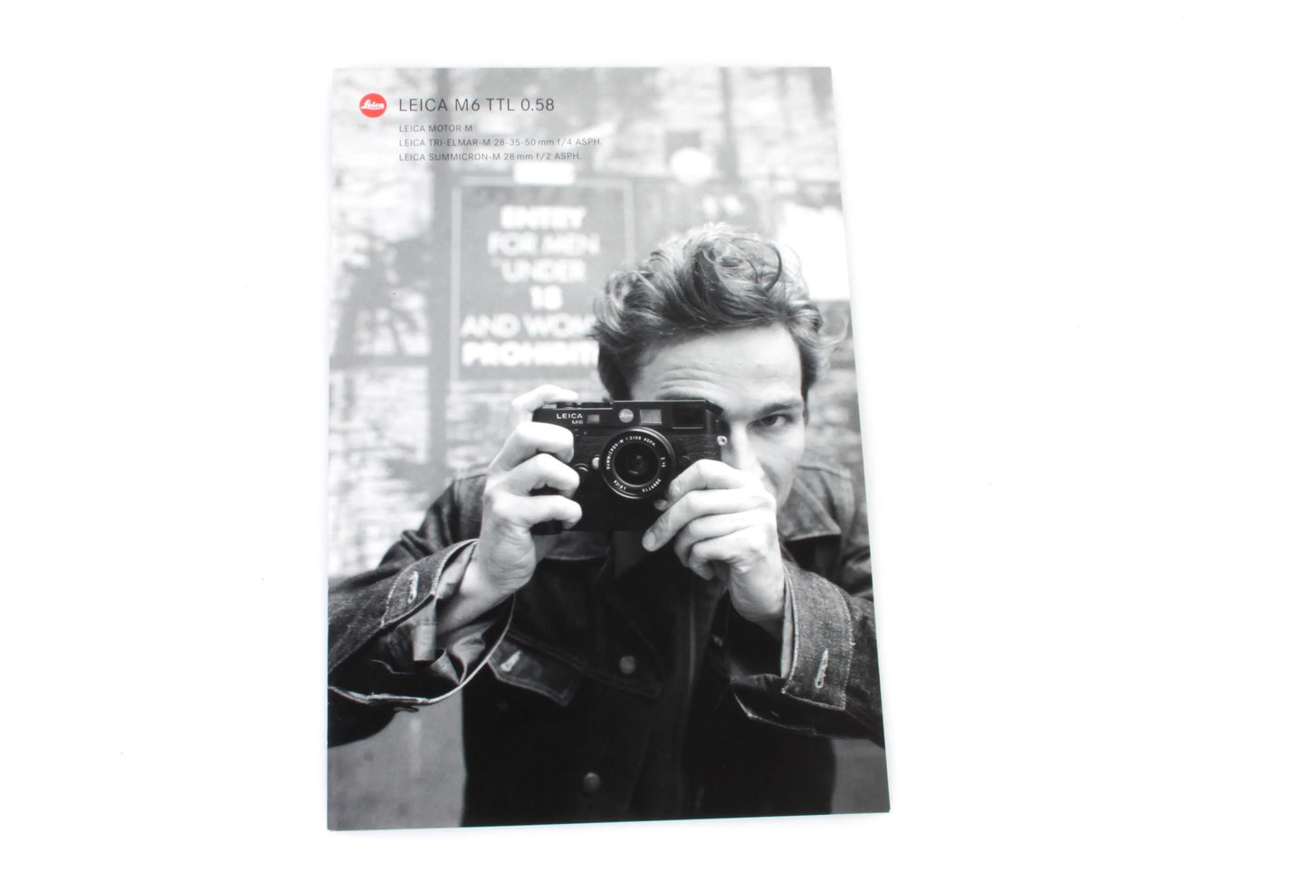 Leica m6 ttl 0.58 Brochure pamplet Catlog