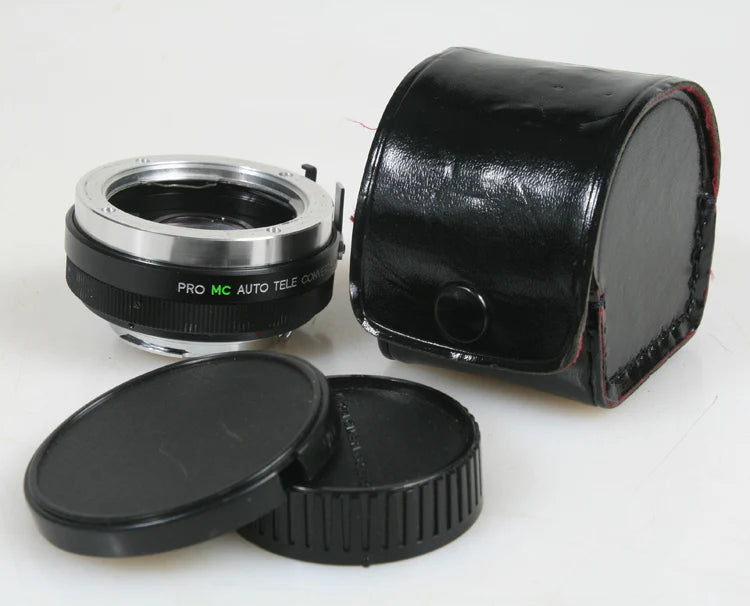 2X TELECONVERTER FOR MINOLTA MD W/ORIGINAL CASE