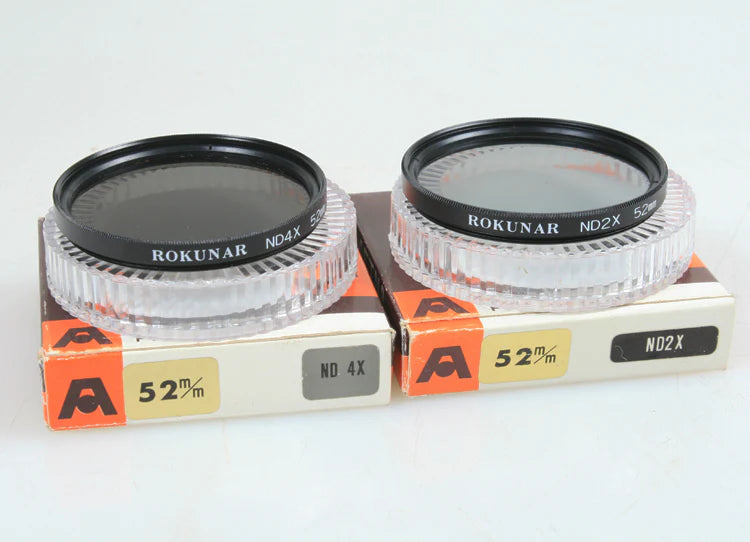 52MM FILTERS, SET OF 2, ND 2X, ND 4X