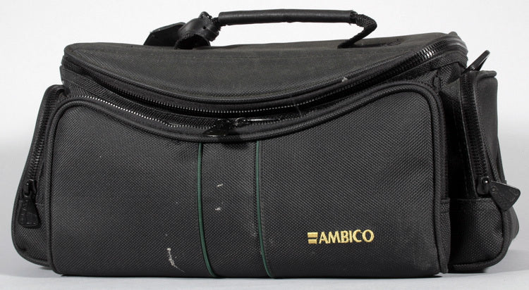 CAMERA BAG BLACK W/ STRAP