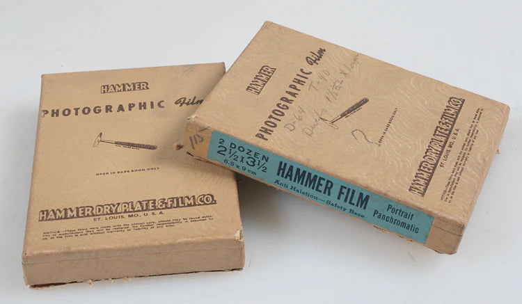 2.5x3.5 B&W FILM BY HAMMER, 2 BOXES Expired