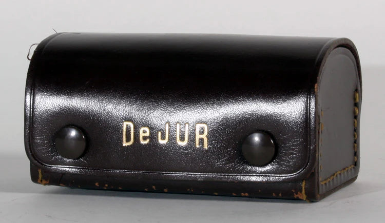 CAMERA ACCESSORY CASE BROWN LEATHER DEJUR