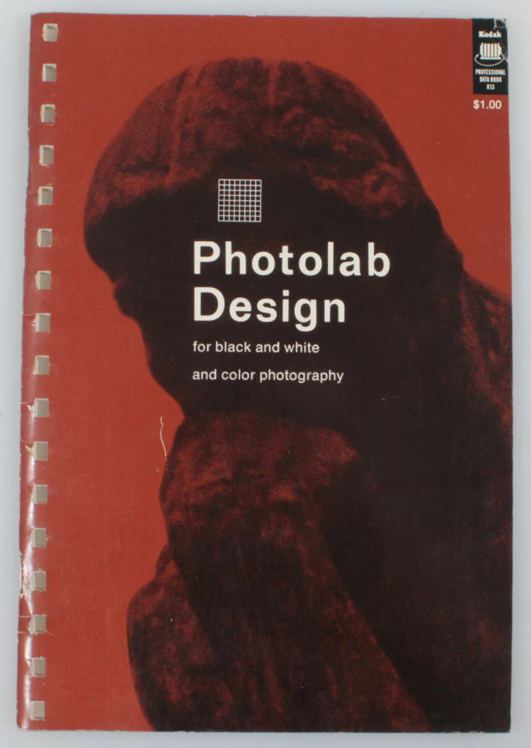 KODAK PHOTO LAB DESIGN FOR BLACK WHITE COLOR PHOTOGRAPHY BOOKLET 1968