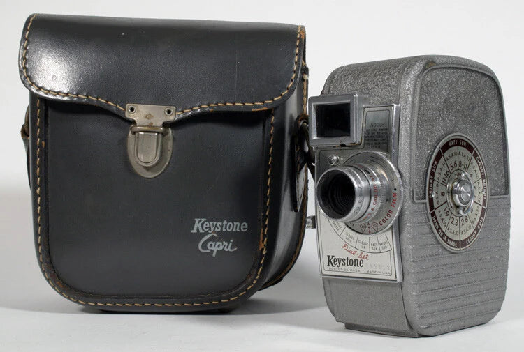 ART DECO CINE CAMERA W/ CASE