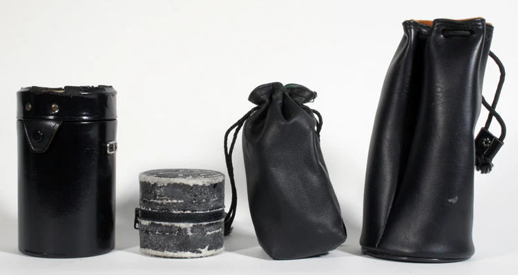 LENS CASES SET OF 4 USED