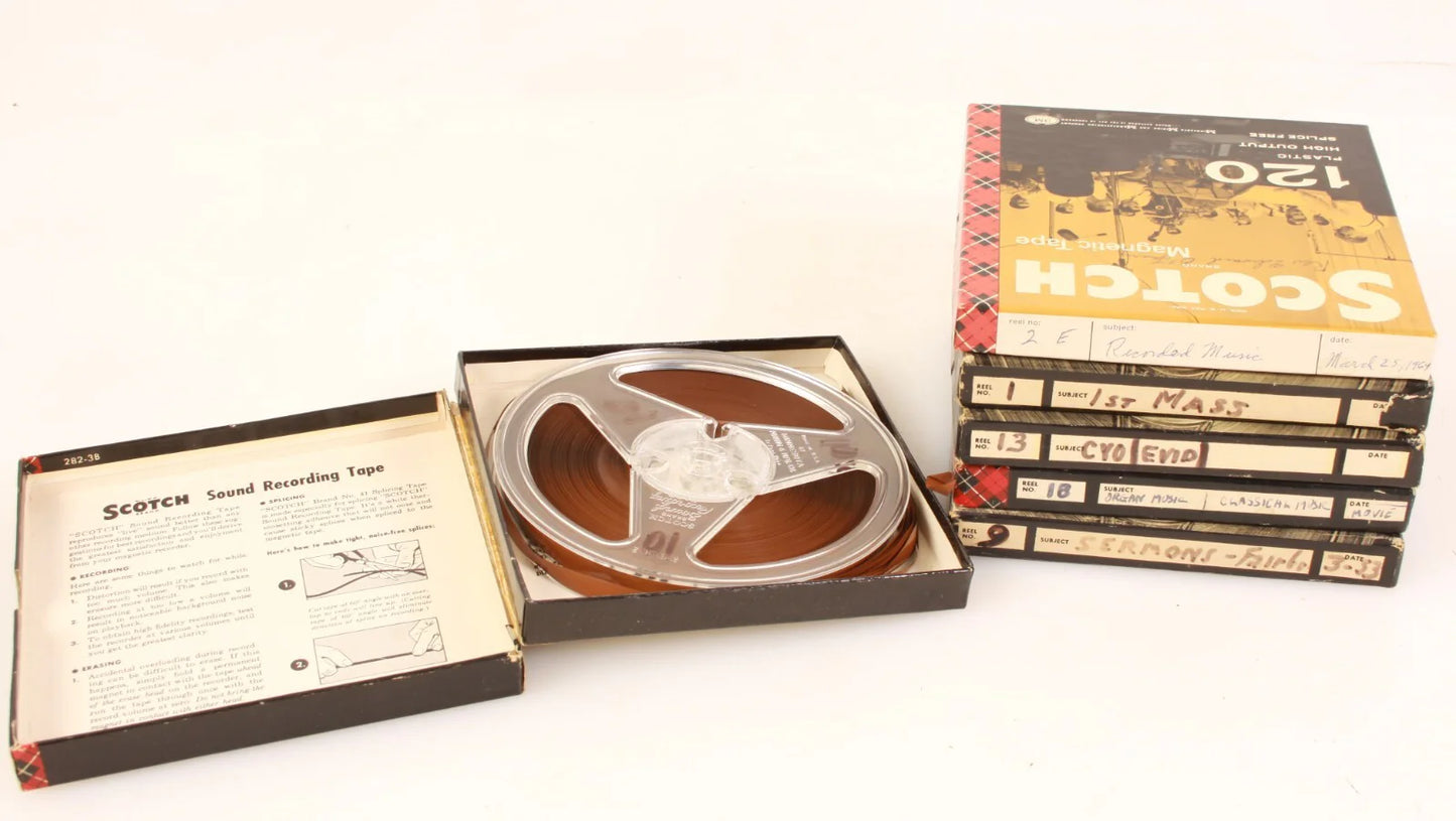 Reel to Reel Magnetic Tape LOT of 6