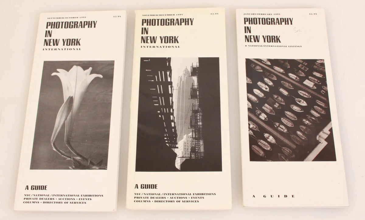 Photography In New York - A GUIDE - Lot of 3 1995