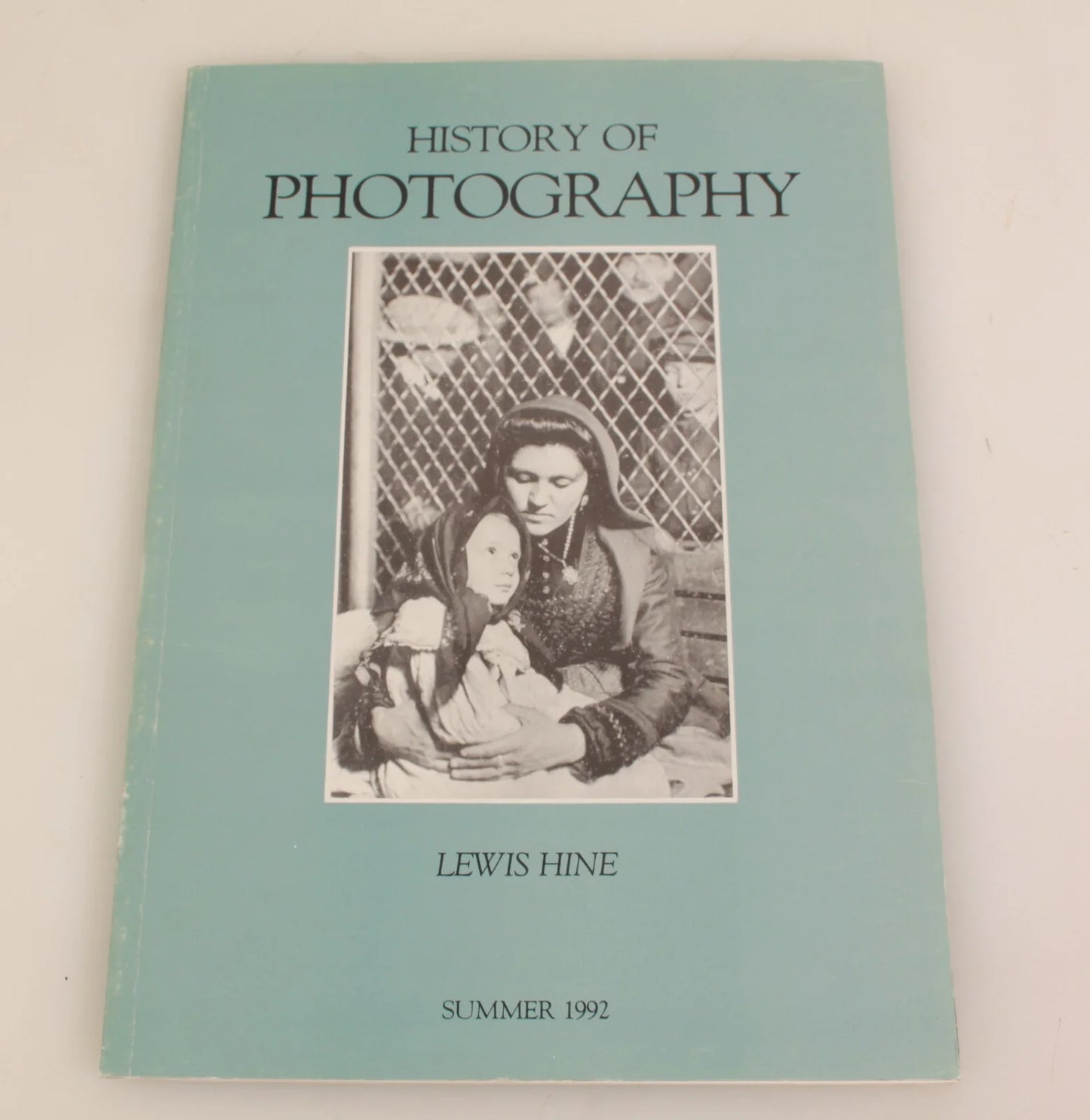 History of Photography - Volume 16 No. 2 Summer 1992 - American Arts & Crafts