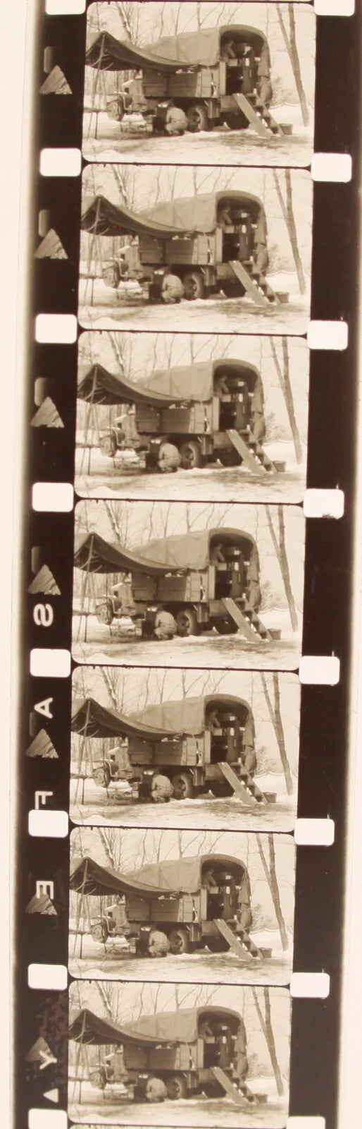 Vintage Found Footage Military Film Reel - AS IS