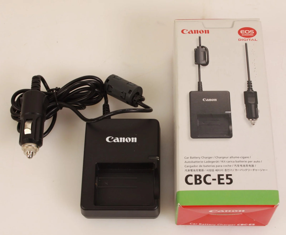 Canon CDC-E5 Car Battery Charger in Box
