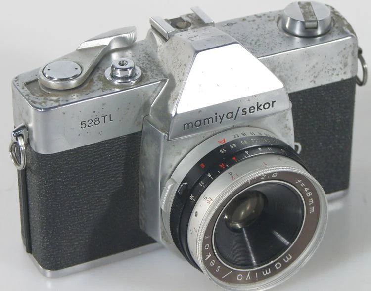 MAMIYA/SEKOR 528 TL CAMERA BODY FOR PARTS