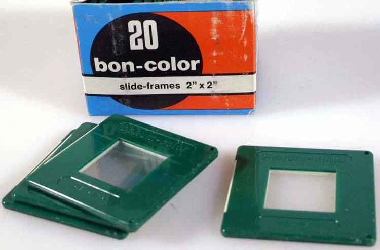 SLIDE MOUNTS, BON COLOR, 20--24x24, GLASS
