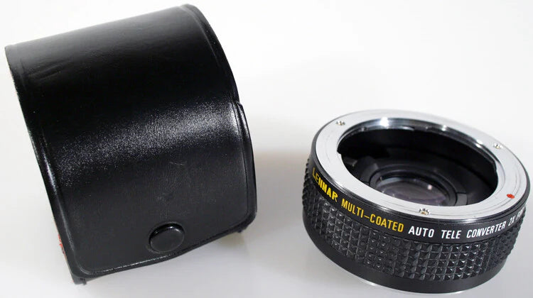AUTO TELECONVERTER 2X FOR YASHICA FR W/ CASE