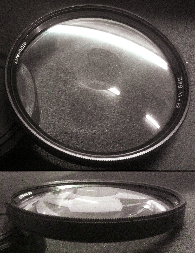 B+W CENTER SPOT FILTER 54E, approximately 55mm