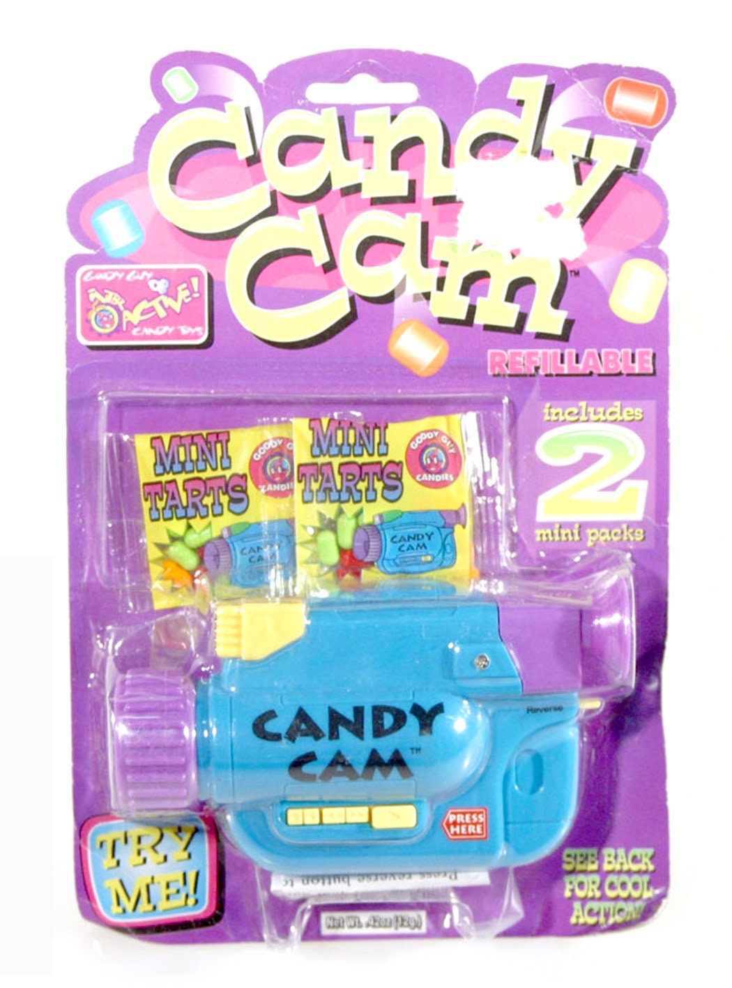 Toy Camcorder With Candy In Its Original Package//Child Toy//Plastic Camera