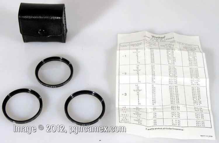 52MM CLOSE UP FILTER SET