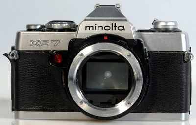 MINOLTA XG7 BODY FOR PARTS
