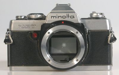 MINOLTA XG7 BODY--PARTS