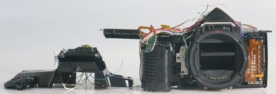 CANON EOS REBEL S BODY FOR PARTS