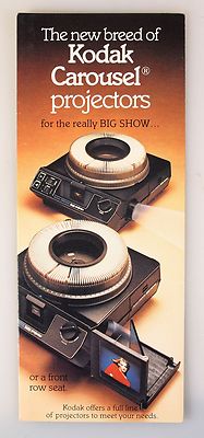 THE NEW BREED OF KODAK CAROUSEL PROJECTOR MODELS brochure