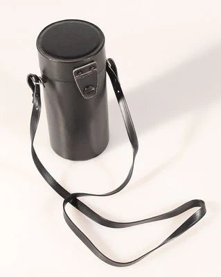 LENS CASE, VINTAGE, HARD, W/STRAP