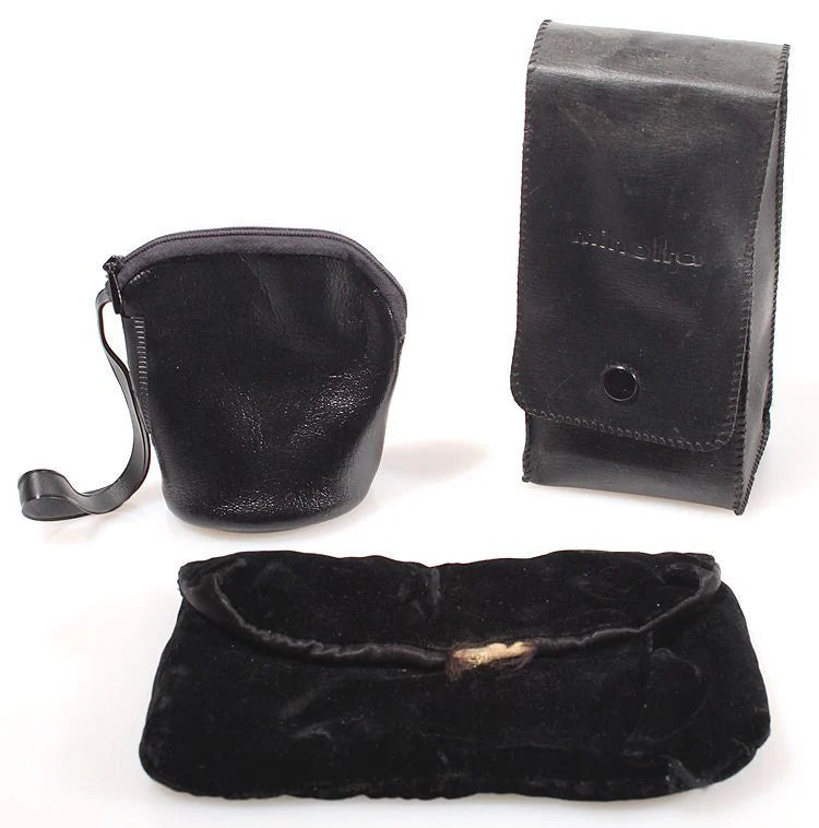 CAMERA LENS POUCHES ASSORTED SIZES SET OF 3