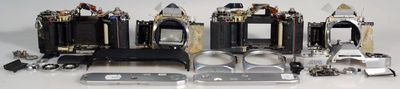 CANON AV-1 AND AL-1 PARTS ASSORTED