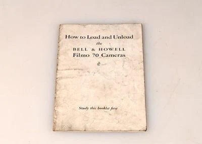 BELL HOWELL FILM 70 LOADING INSTRUCTIONS