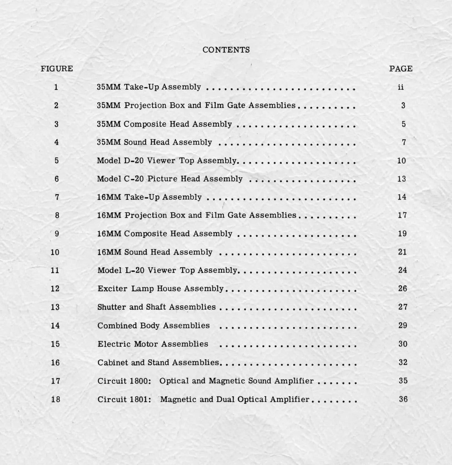 MOVIOLA FILM EDITING MACHINE MANUAL & PARTS LIST ((XEROX COPY ONLY ))
