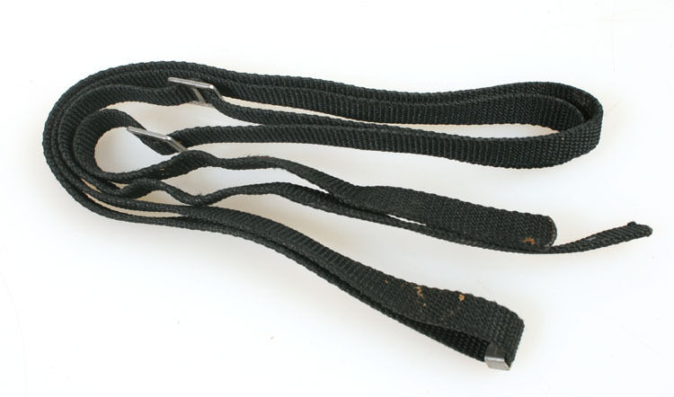 CAMERA STRAP THIN BLACK VINTAGE