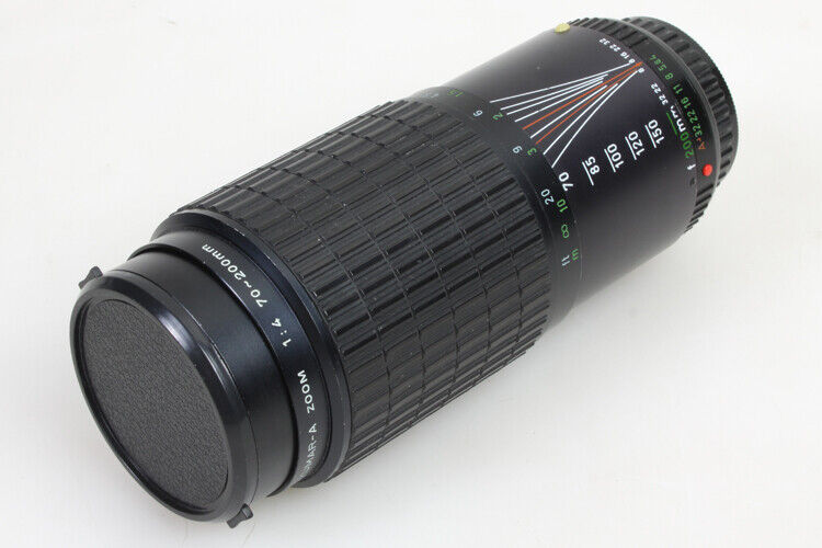 70-200MM F/4 PENTAX K MOUNT LENS W/ORIGINAL REARCAP + FCAP