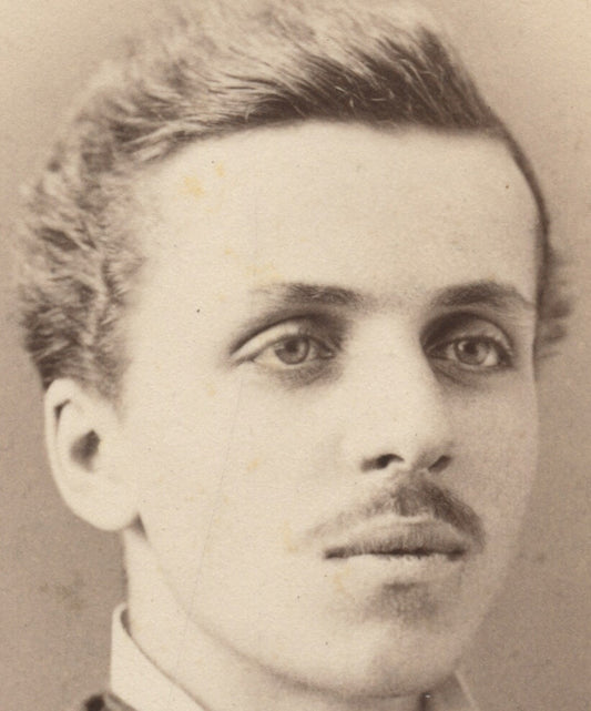 CDV PORTRAIT MAN FROM LEBANON, PA, BY KEIM