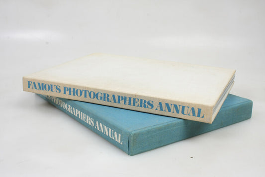 FAMOUS PHOTOGRAPHERS ANNUAL 1969 1ST EDITION W/ COLLECTORS CASE