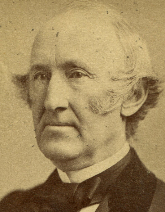 Man with Interesting Chops, Vintage CDV, Boston Massachusetts