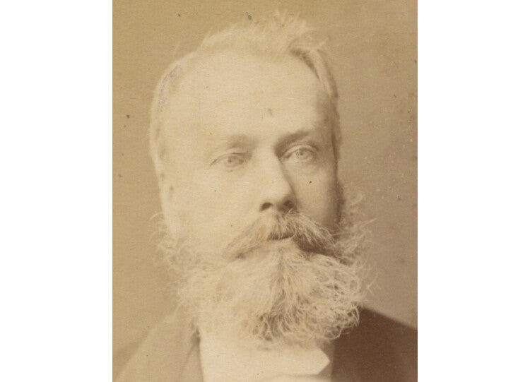 CDV STUDIO PORTRAIT DISTINGUISHED/BEARDED MAN FROM GLASGOW, SCOTLAND