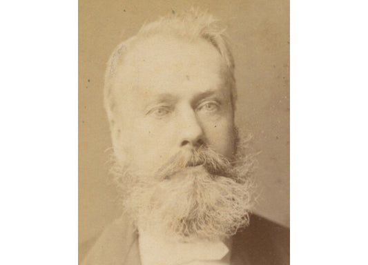 CDV STUDIO PORTRAIT DISTINGUISHED/BEARDED MAN FROM GLASGOW, SCOTLAND