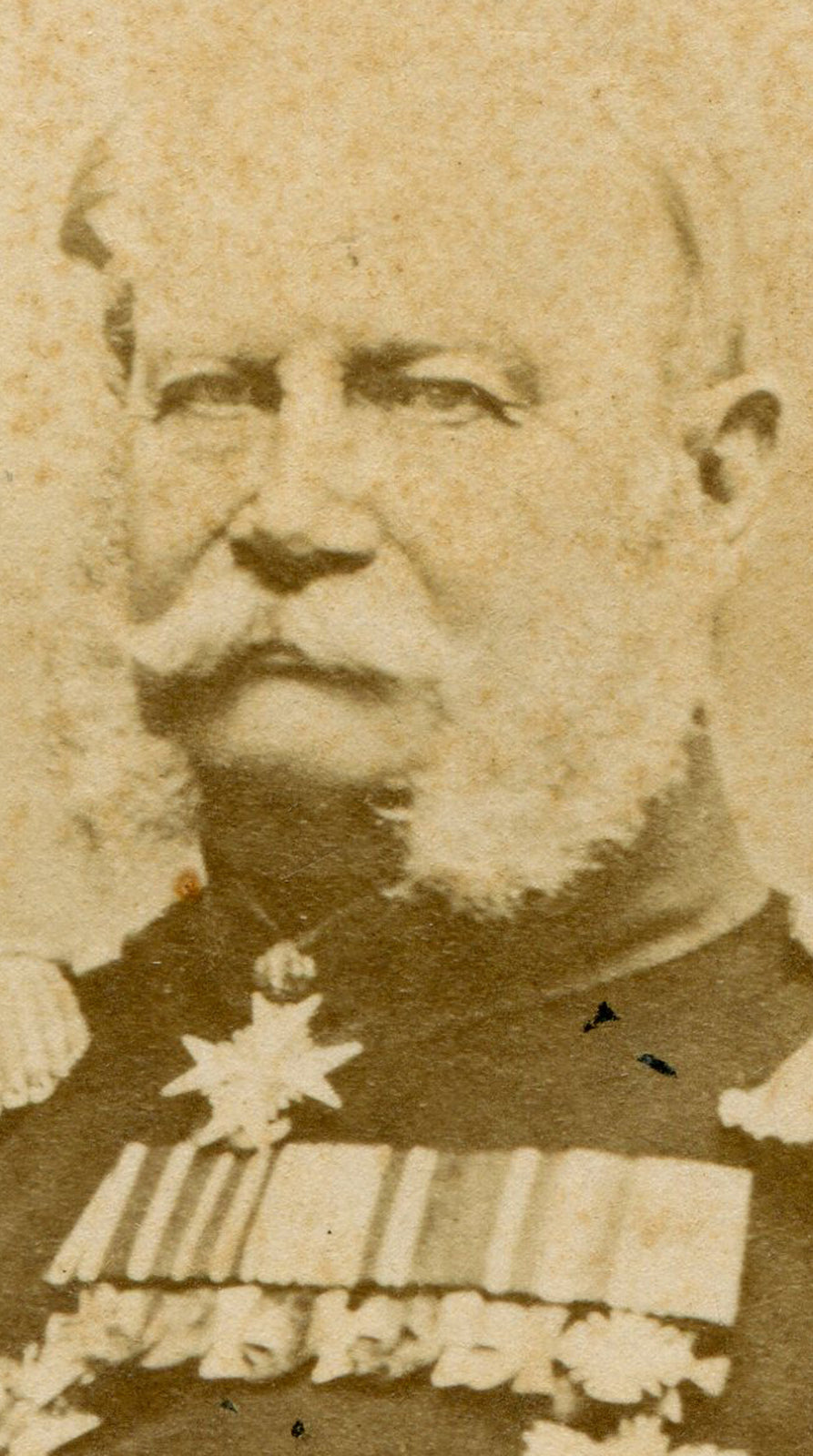 KAISER WILHELM I OF GERMANY. CDV. GERMANY.