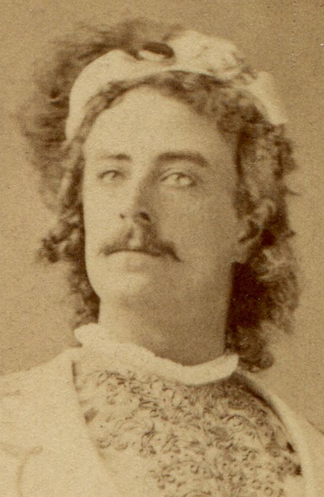 J.H.BARNES AS ROMEO, ROMEO AND JULIET. CDV BY SARONY, N.Y.
