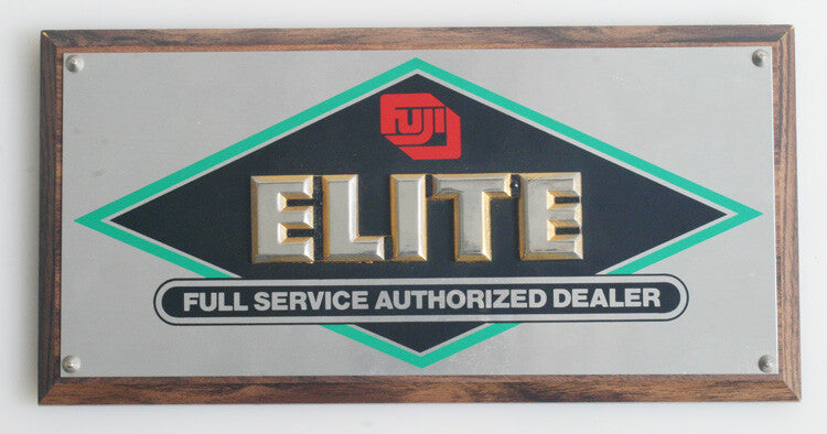 FUJI ELITE DEALER PLAQUE