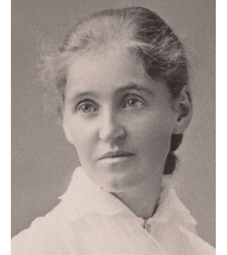 FROM HAVERHILL, MASS, PHOTO OF LADY W/ PRETTY WHITE DRESS