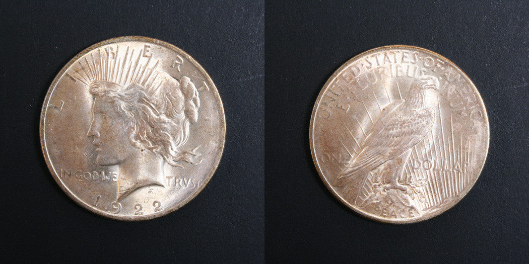 1922 PEACE SILVER DOLLAR