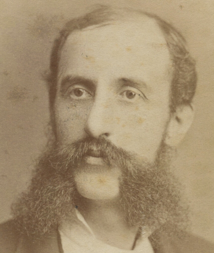 CDV PHOTO MAN W/ GREAT FACIAL HAIR