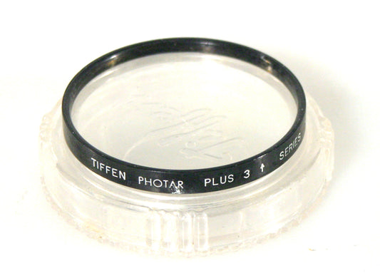 Vintage Tiffen Photar Series 7 Plus 3 Close-Up Filter +3 Diopter Macro Lens Accessory in Case