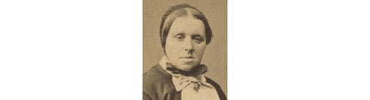 KALUNDBORG, DENMARK, CDV PHOTO, LADY W/ BONNET + BOOK