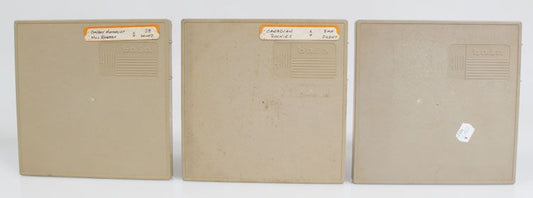 8MM 400 FT REEL CASES SET OF 3 CASES ONLY